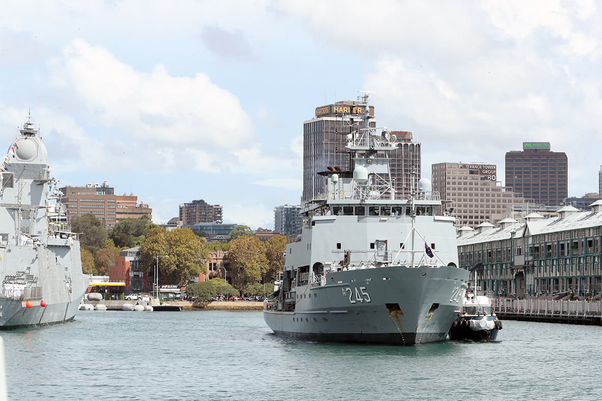 H&igrave;nh ảnh t&agrave;u hộ vệ t&ecirc;n lửa 016-Quang Trung trong lễ duyệt binh t&agrave;u Hải qu&acirc;n quốc tế- Ảnh 2.