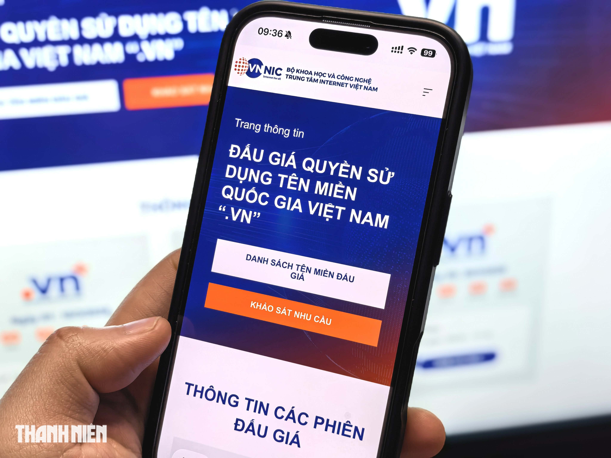Tên miền '.vn' được đấu giá kỷ lục gần 1,6 tỉ đồng - Ảnh 1. Tên miền '.vn' được đấu giá kỷ lục gần 1,6 tỉ đồng - Ảnh 1.