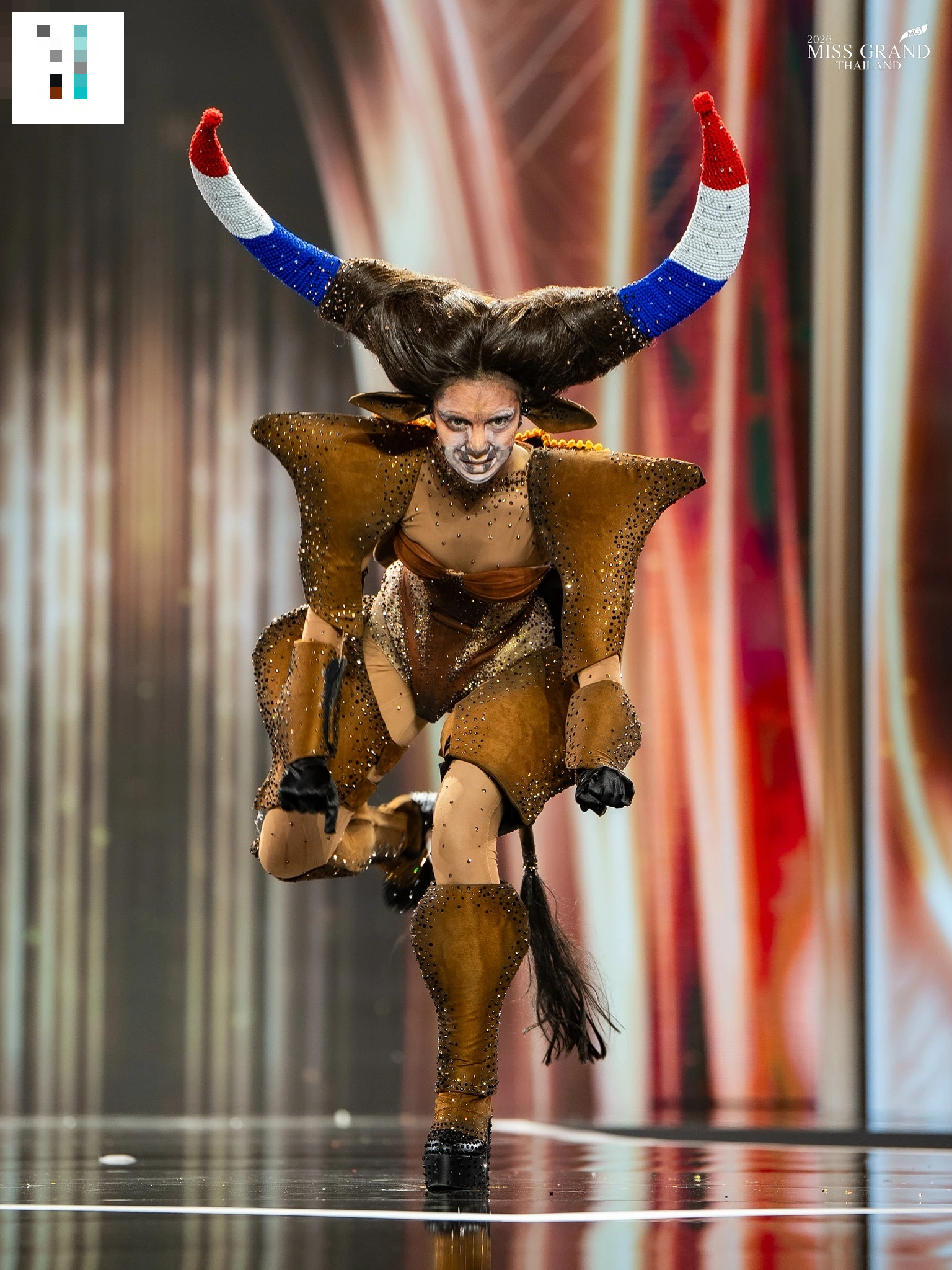 Thí sinh làm xiếc khỉ, hóa thú độc lạ tại Miss Grand Thailand 2026 - Ảnh 5.