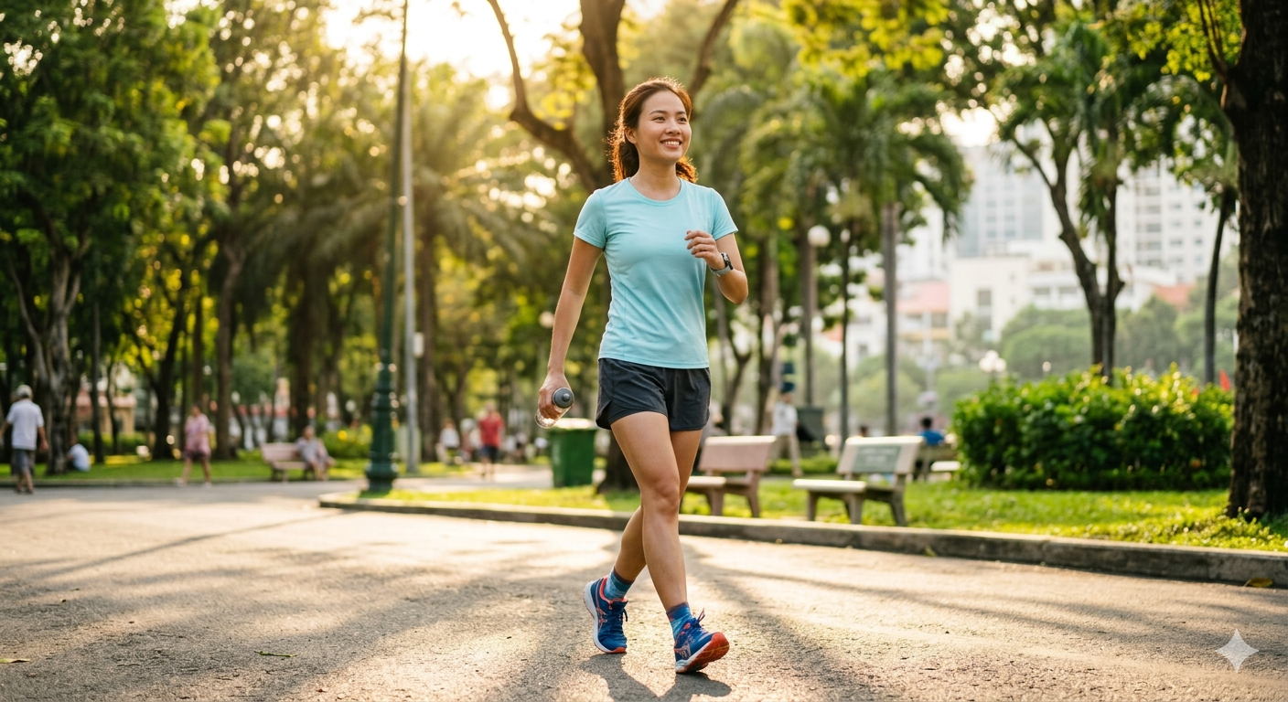 Bí quyết giảm mỡ ngay cả khi bận rộn - Ảnh 1.