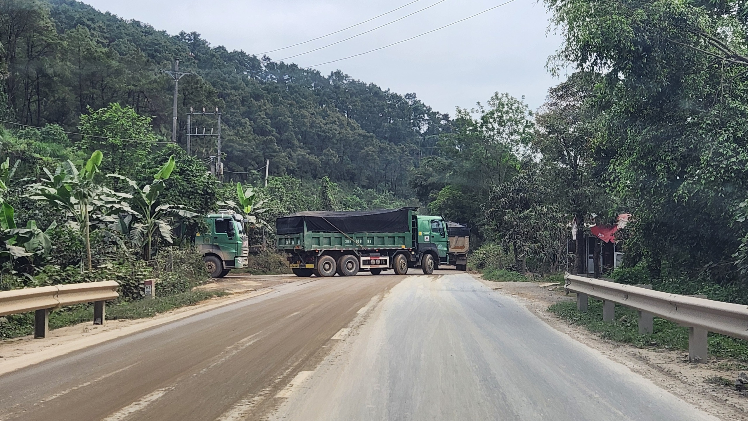 H&agrave;ng loạt 'bẫy' ổ voi, ổ g&agrave; tr&ecirc;n quốc lộ 15 qua H&agrave; Tĩnh- Ảnh 9.