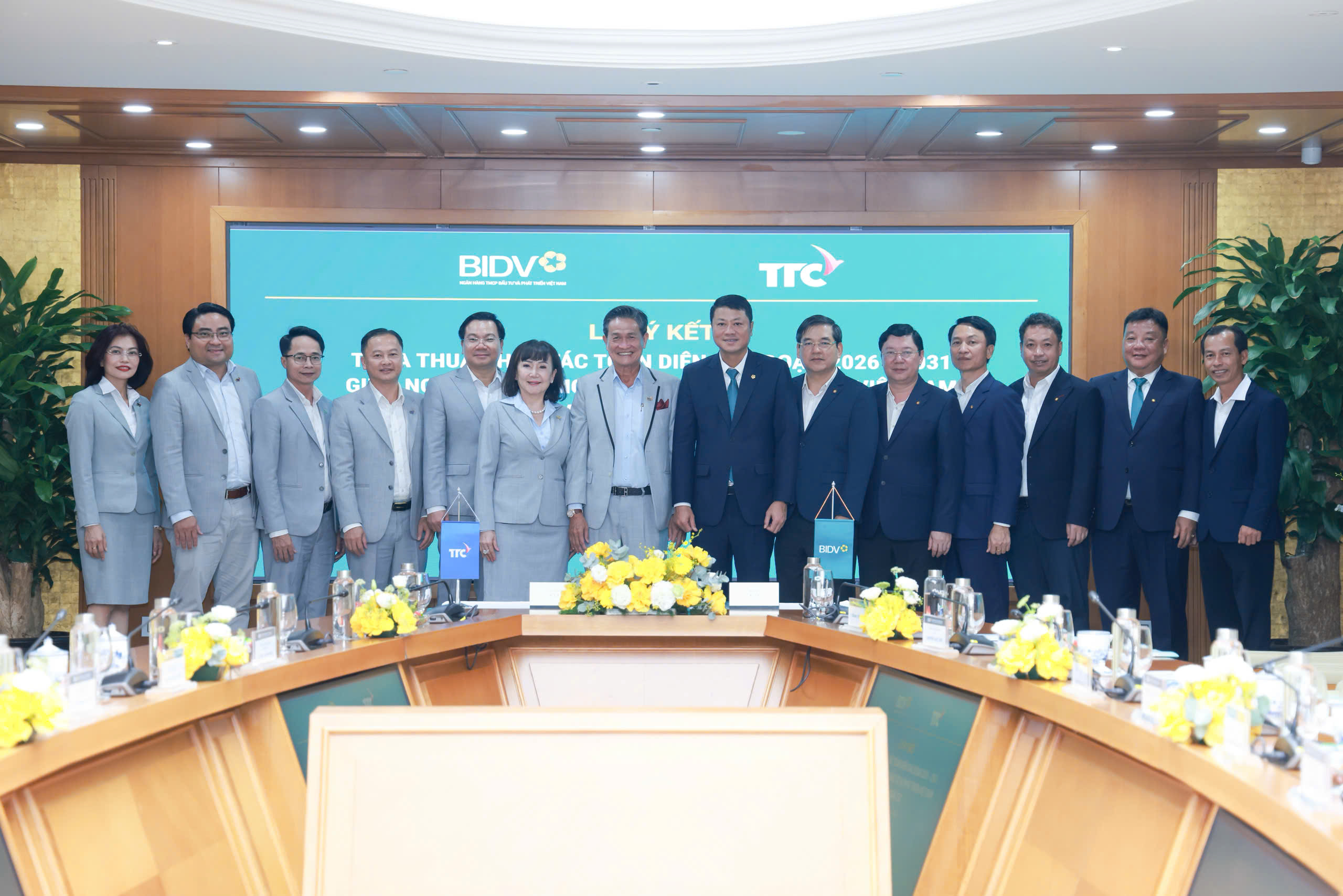 Tập đoàn TTC và BIDV tăng cường hợp tác, thúc đẩy phát triển bền vững - Ảnh 2.