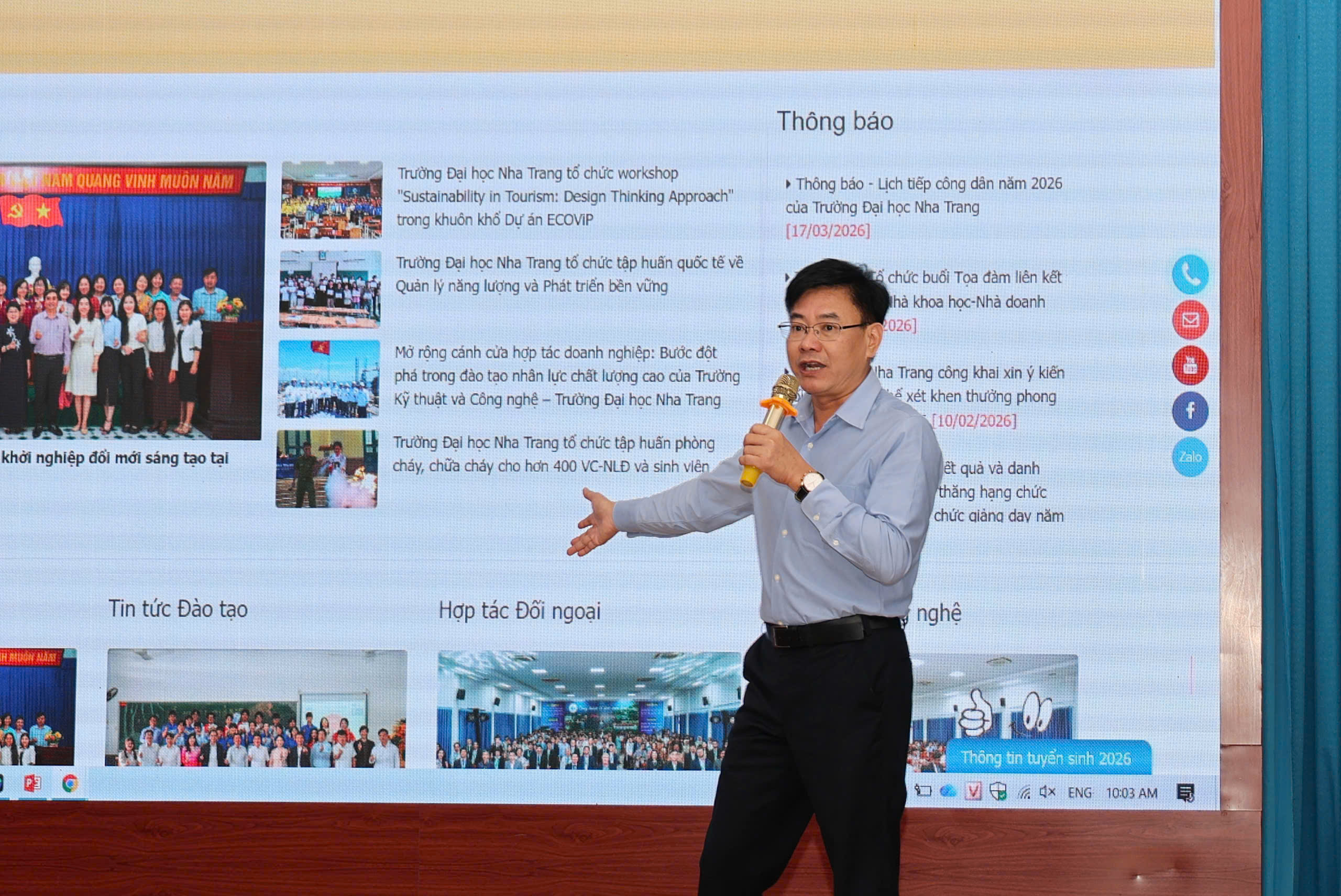 Báo Thanh Niên phối hợp Trường ĐH Nha Trang tập huấn nghiệp vụ truyền thông - Ảnh 1.