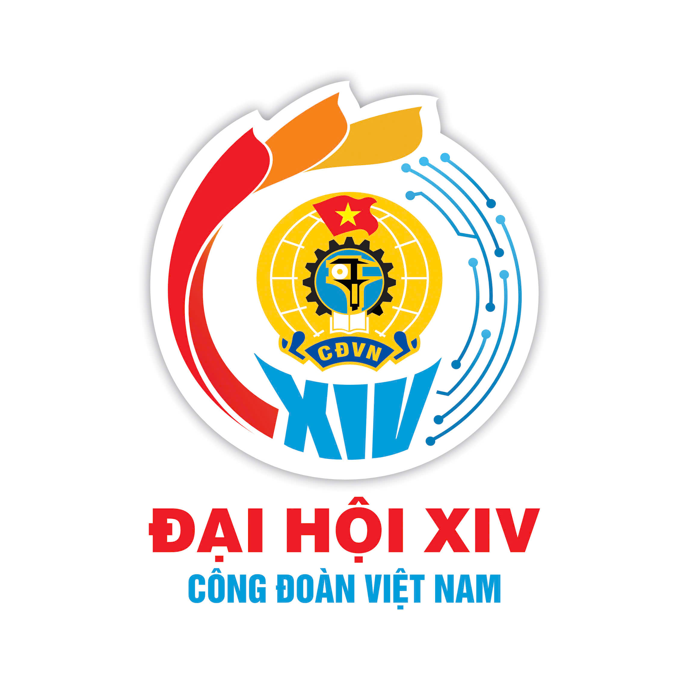 Công bố logo Đại hội XIV Công đoàn Việt Nam- Ảnh 1.