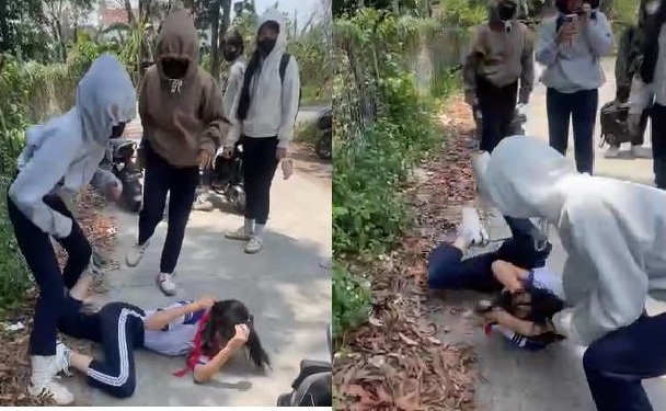 Lập hồ sơ xử l&yacute; nh&oacute;m nữ sinh đ&aacute;nh hội đồng bạn nữ c&ugrave;ng trường - Ảnh 1.