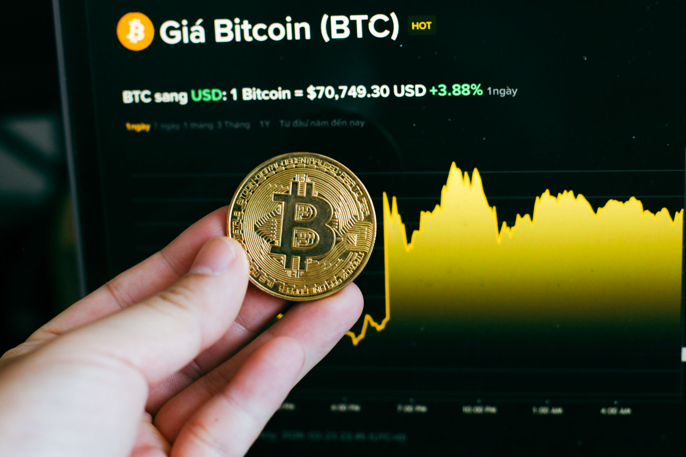 Giá Bitcoin hôm nay 24.3.2026: BTC vụt tăng khi căng thẳng Mỹ - Iran hạ nhiệt  - Ảnh 1.