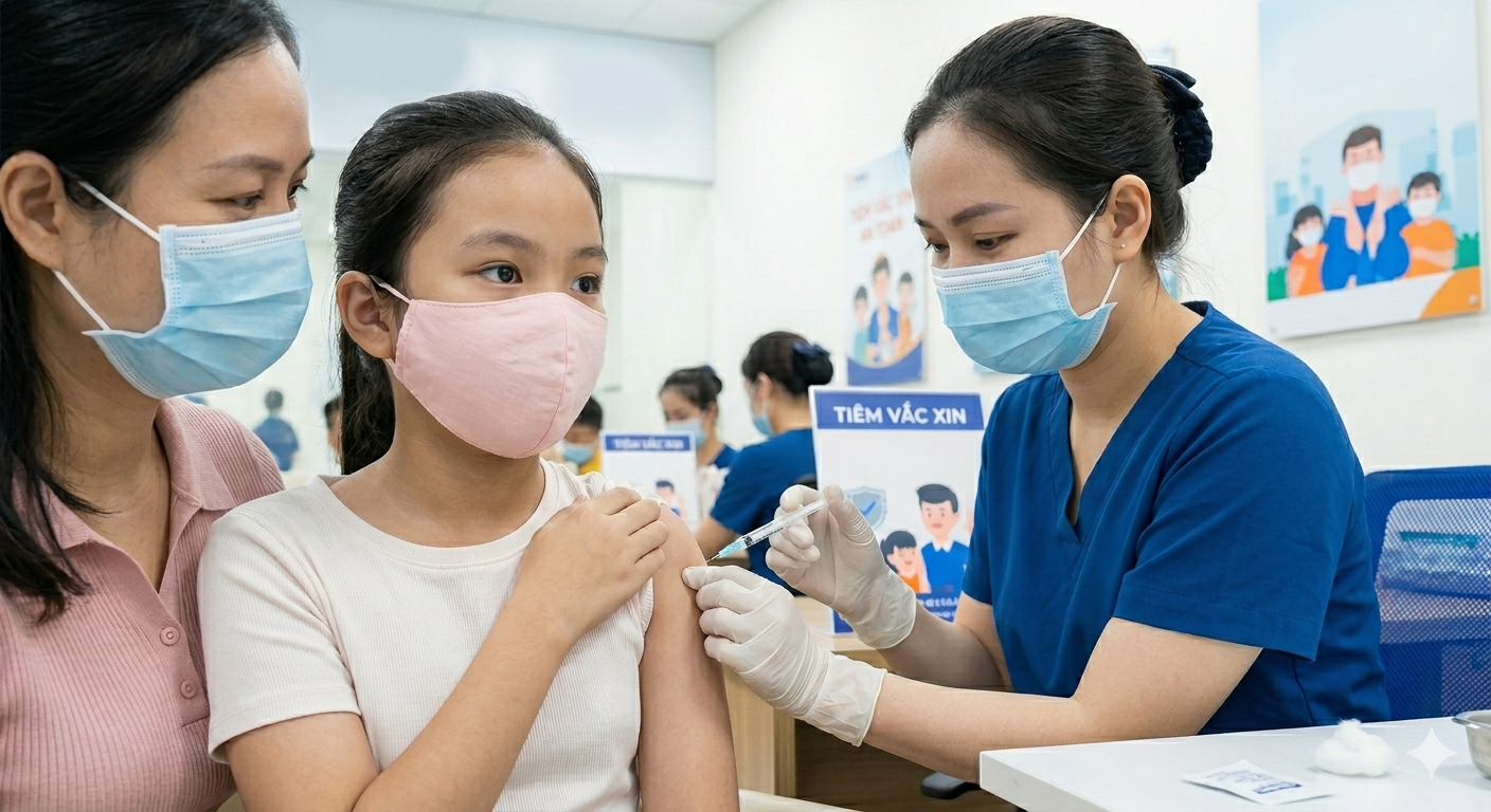 Bác sĩ 24/7: Mất sổ tiêm chủng, tiêm lại vắc xin viêm não mô cầu có sao? - Ảnh 1.