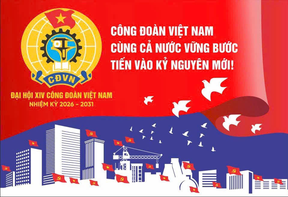 Công bố logo Đại hội XIV Công đoàn Việt Nam- Ảnh 2.