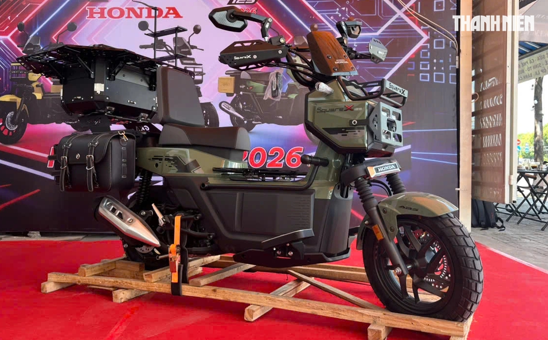 Honda Square X125 đầu tiên về Việt Nam số lượng giới hạn, giới chơi xe săn lùng - Ảnh 3.