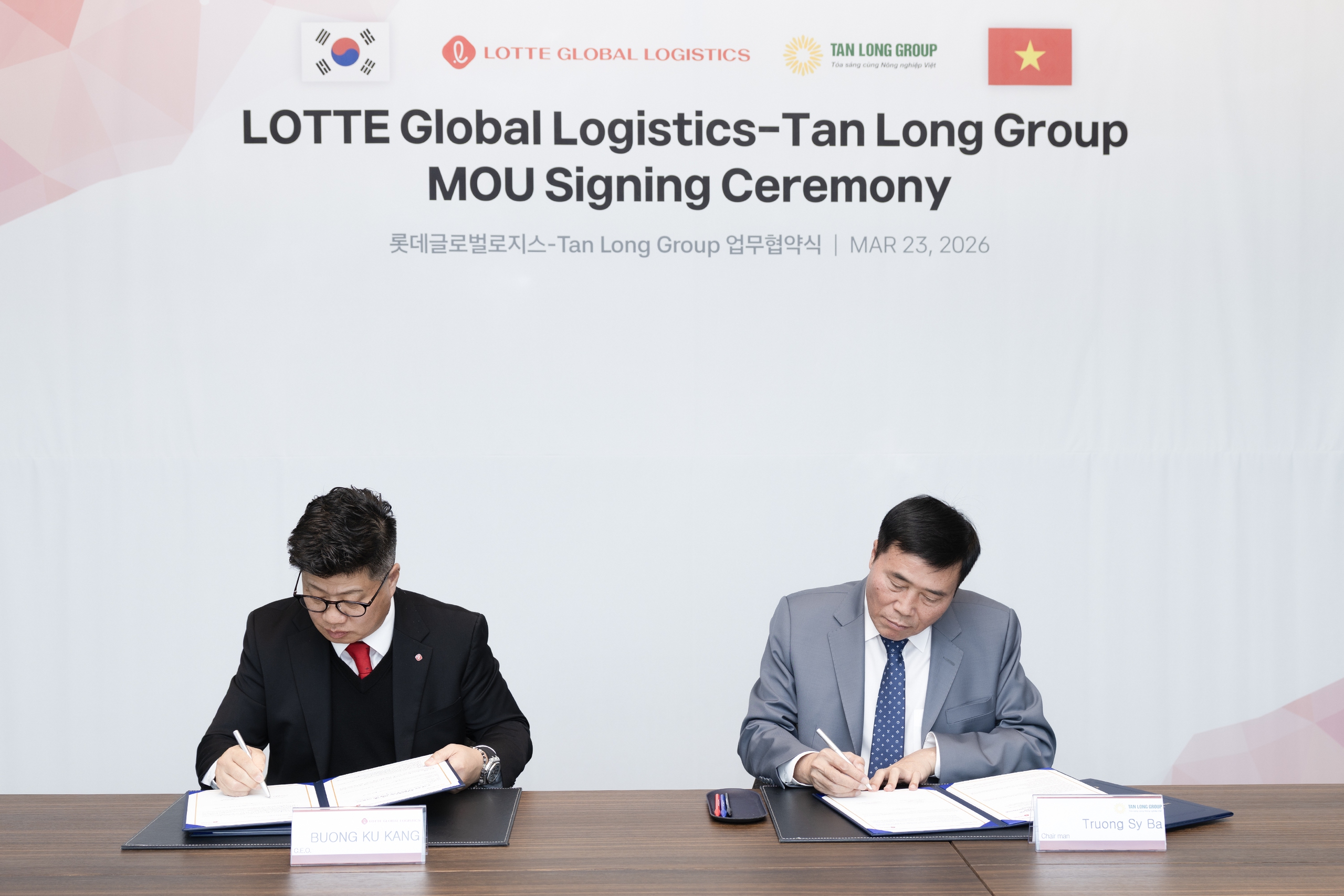 Hai 'ông lớn' Việt Nam - Hàn Quốc bắt tay kéo giá logistics cho nông nghiệp Việt - Ảnh 1.