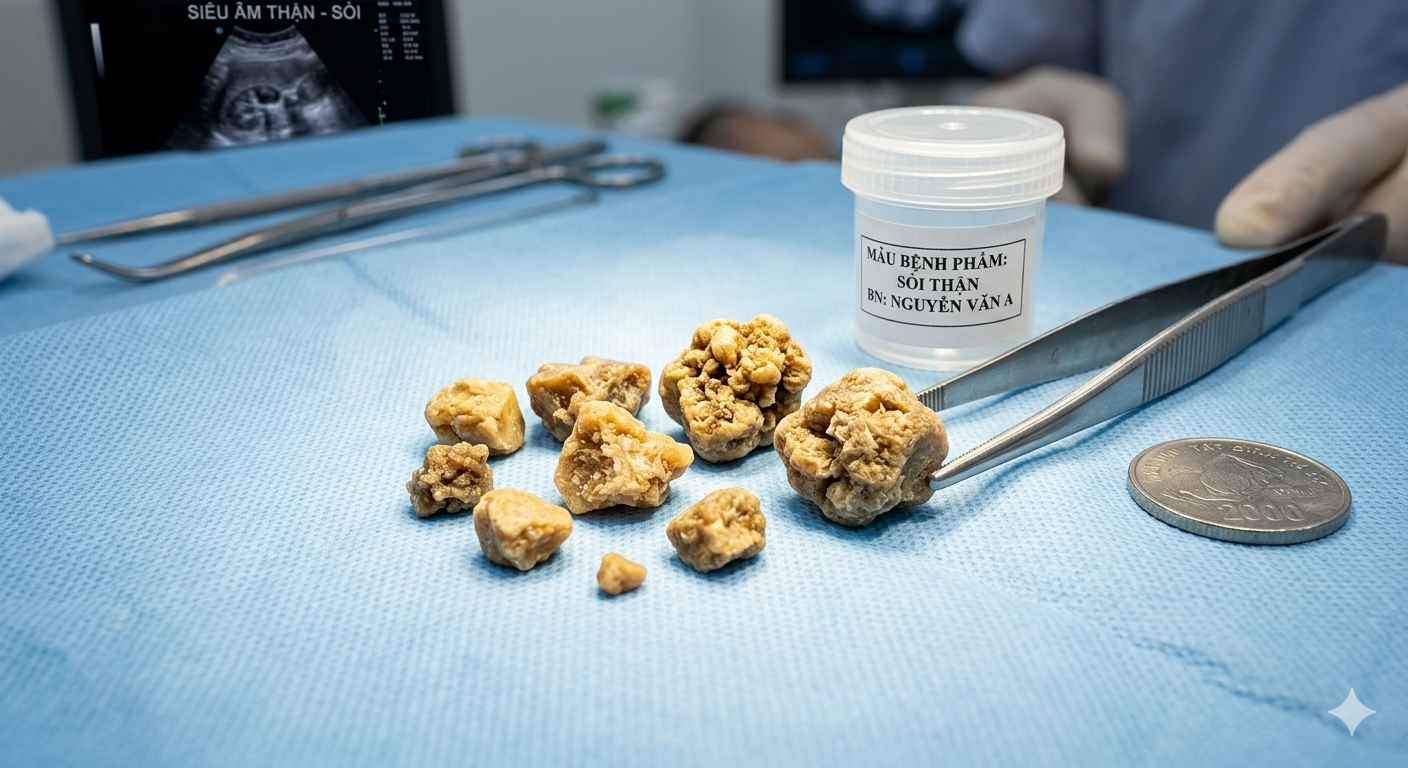 Sỏi thận có thể tự đào thải được không? - Ảnh 1.