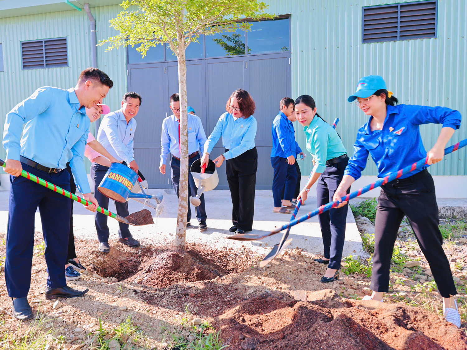 Yến sào Khánh Hòa khởi công hội trường 13 tỉ đồng, trồng 200 cây xanh - Ảnh 2.