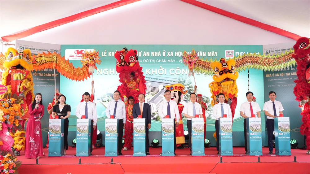 Khởi công gần 1.000 căn nhà ở xã hội tại Huế chào mừng giải phóng- Ảnh 1.