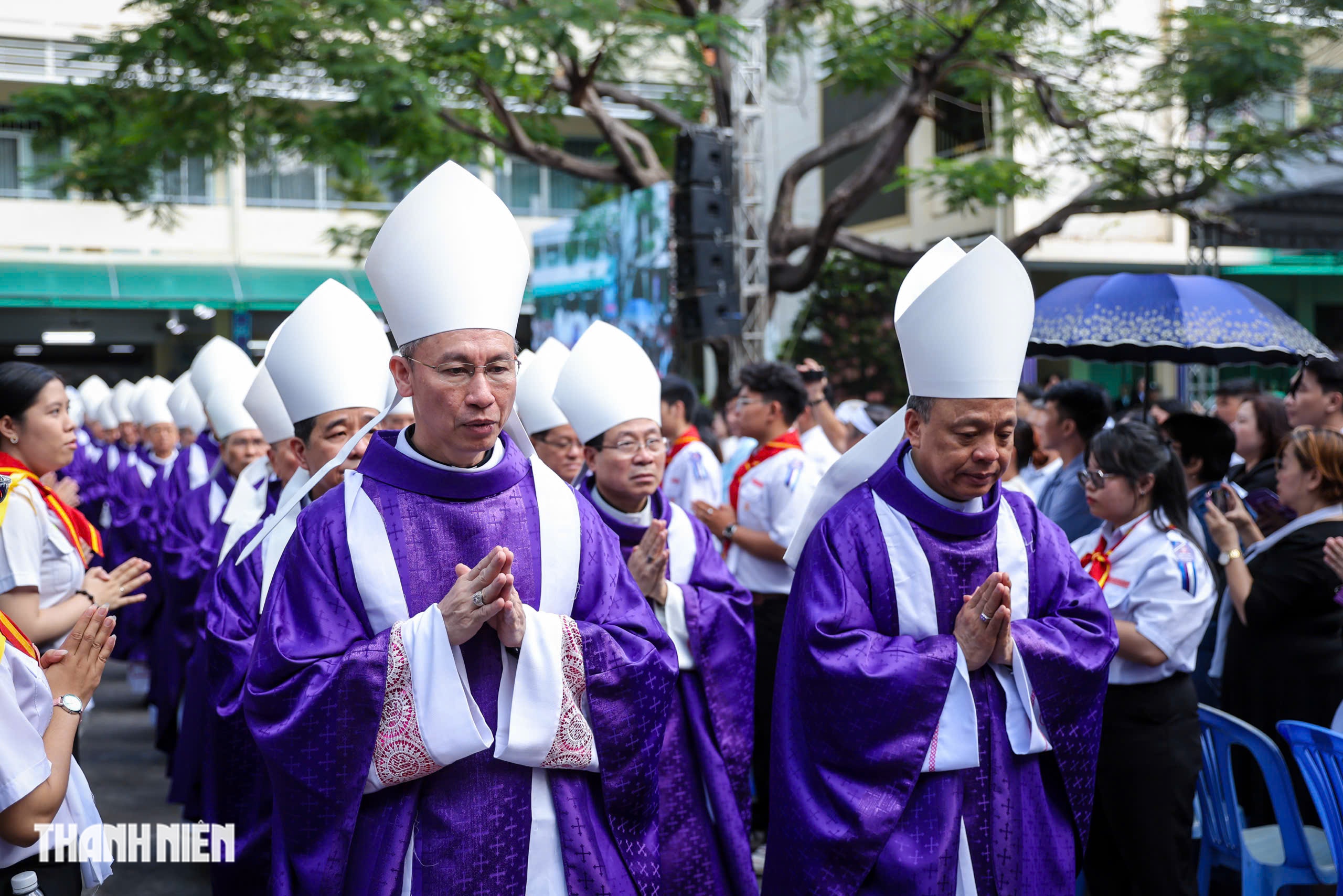 Đức Hồng y Gioan Baotixita Phạm Minh Mẫn về nơi an nghỉ cuối c&ugrave;ng- Ảnh 1.