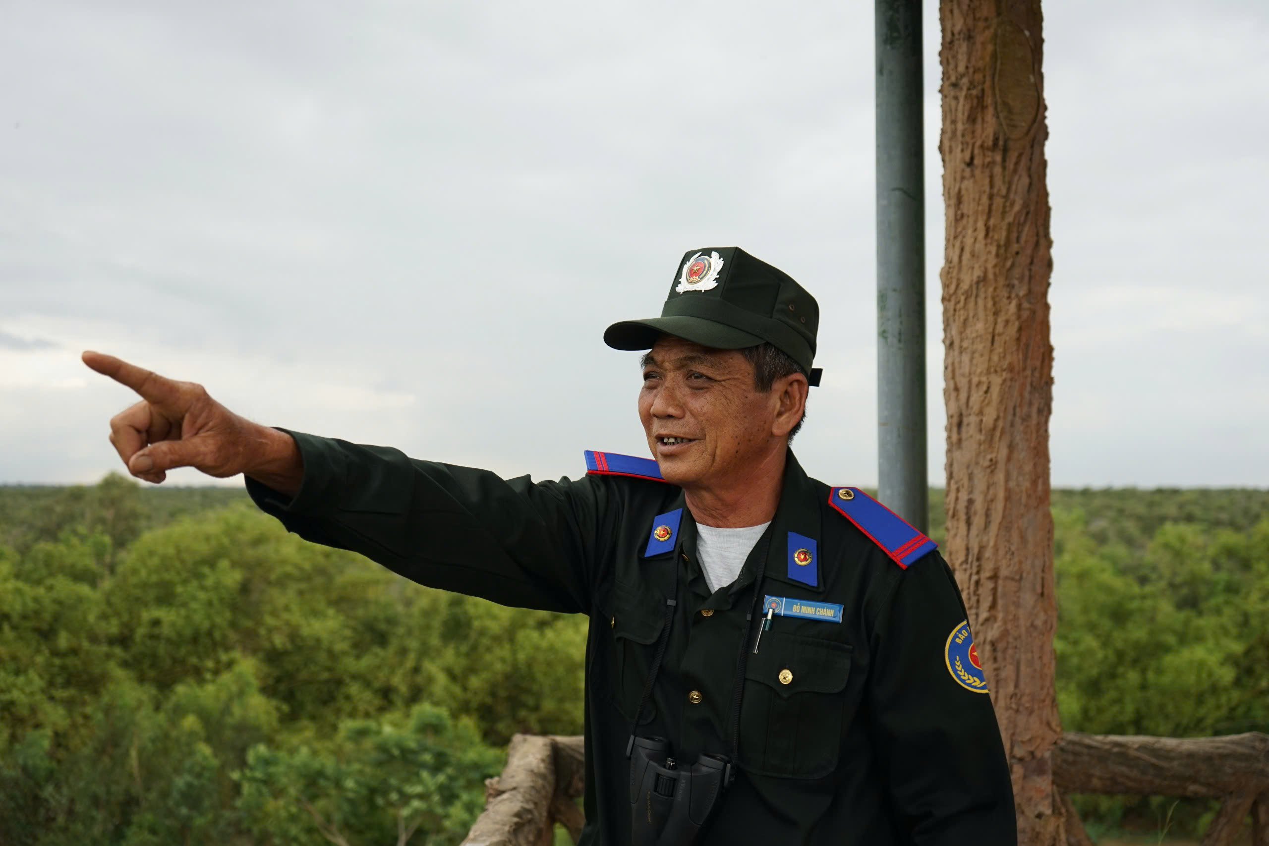 Người g&aacute;c rừng ở Tr&agrave;m Chim v&agrave; cơn mơ về b&oacute;ng sếu- Ảnh 1.