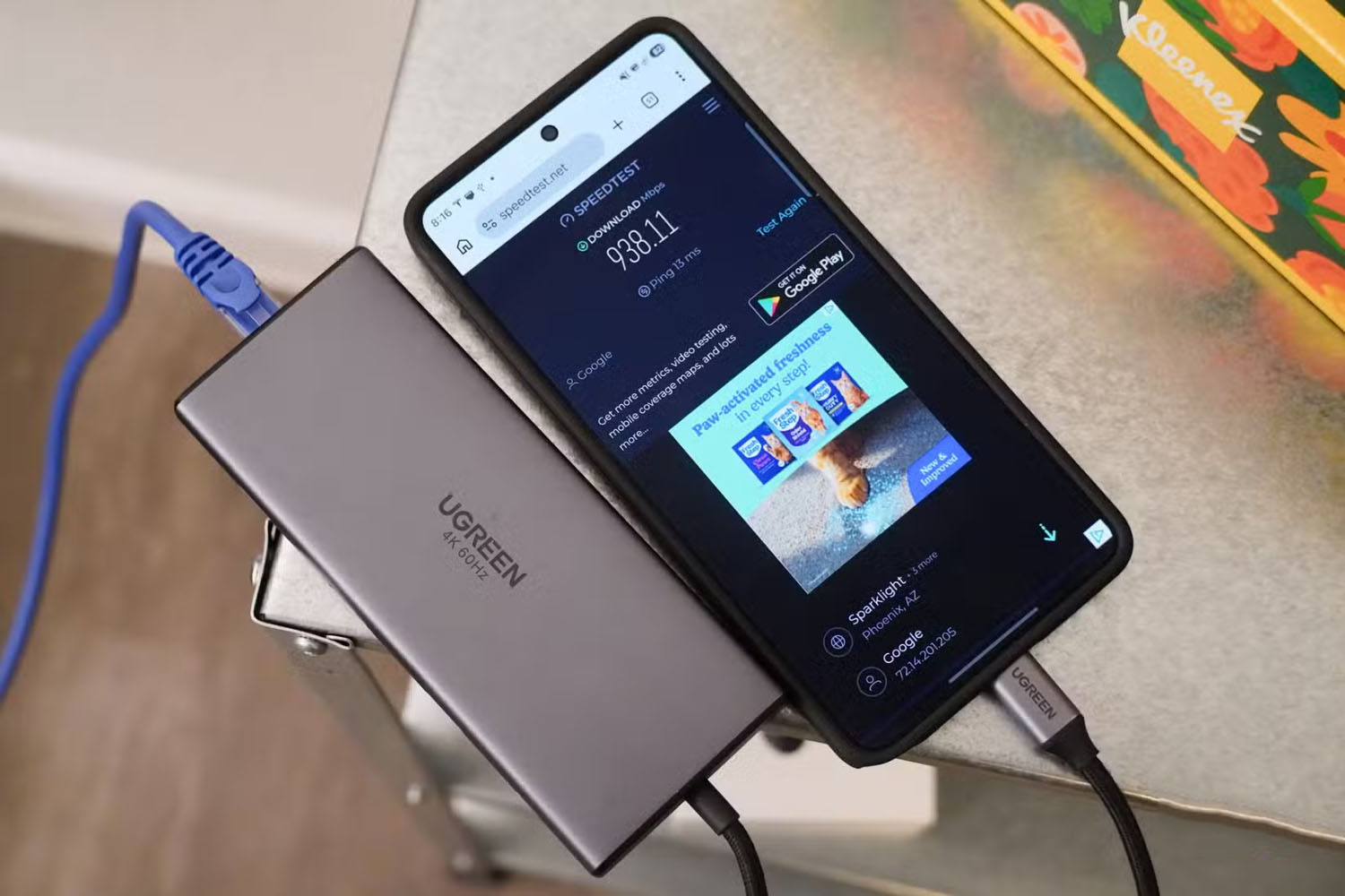 Kết nối mạng có dây cho smartphone: Ý tưởng điên rồ ít ai nghĩ tới - Ảnh 2.