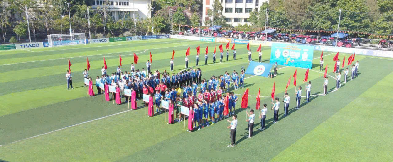 Khai mạc giải bóng đá Thanh Niên sinh viên quốc tế lần II - 2026 cúp Thaco- Ảnh 1. Khai mạc giải bóng đá Thanh Niên sinh viên quốc tế lần II - 2026 cúp Thaco- Ảnh 1.