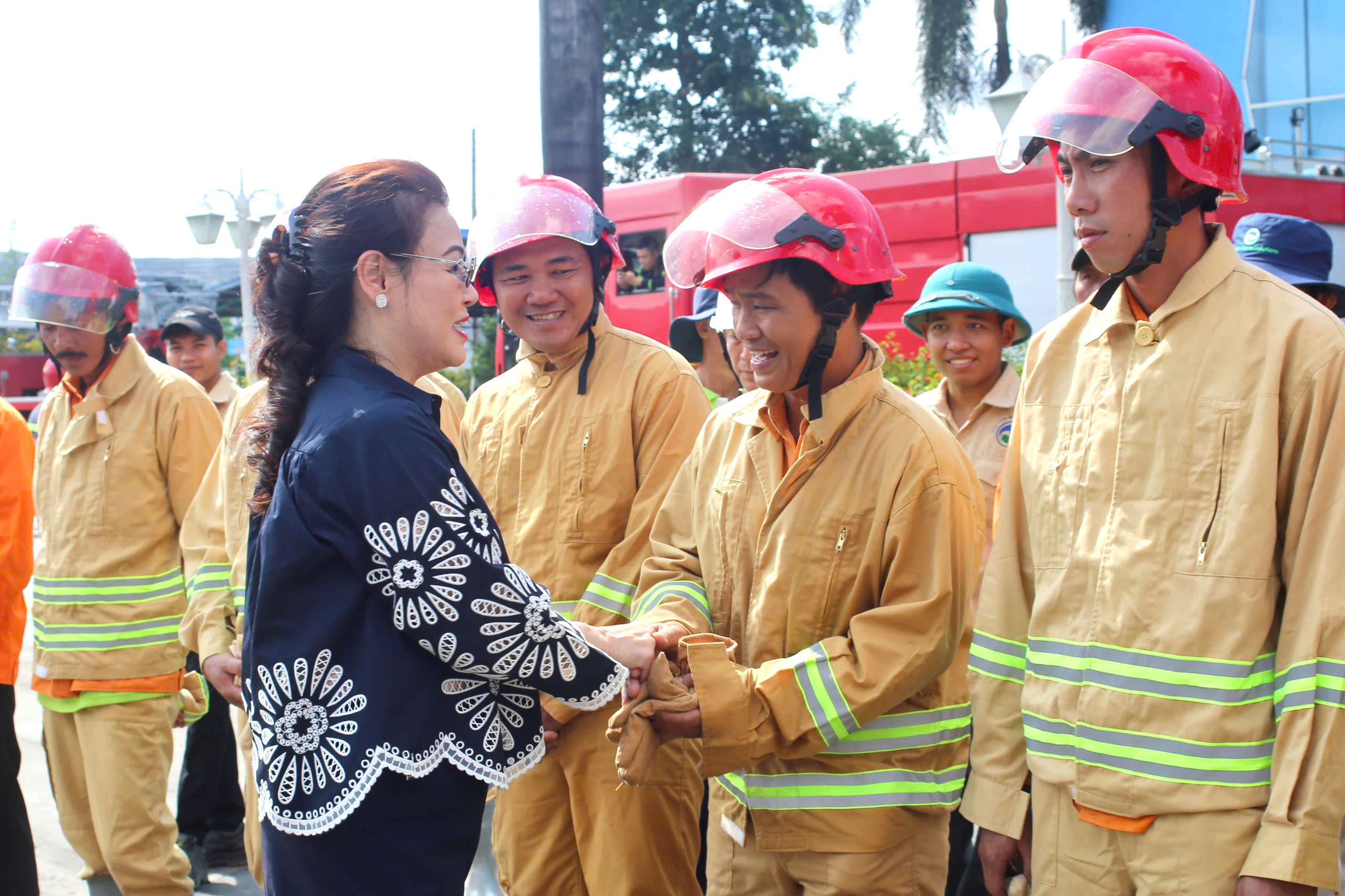 VWS diễn tập PCCC và cứu hộ cứu nạn quy mô lớn tại Đa Phước- Ảnh 4.