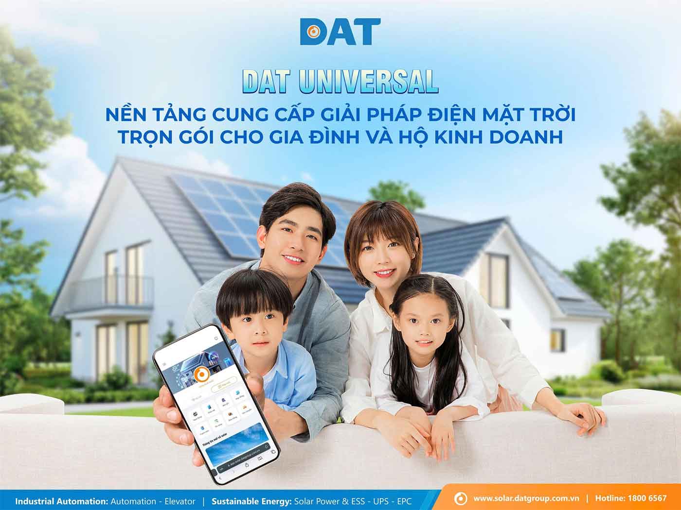 Tiết kiệm điện dễ dàng cùng nền tảng DAT Universal - Ảnh 1.