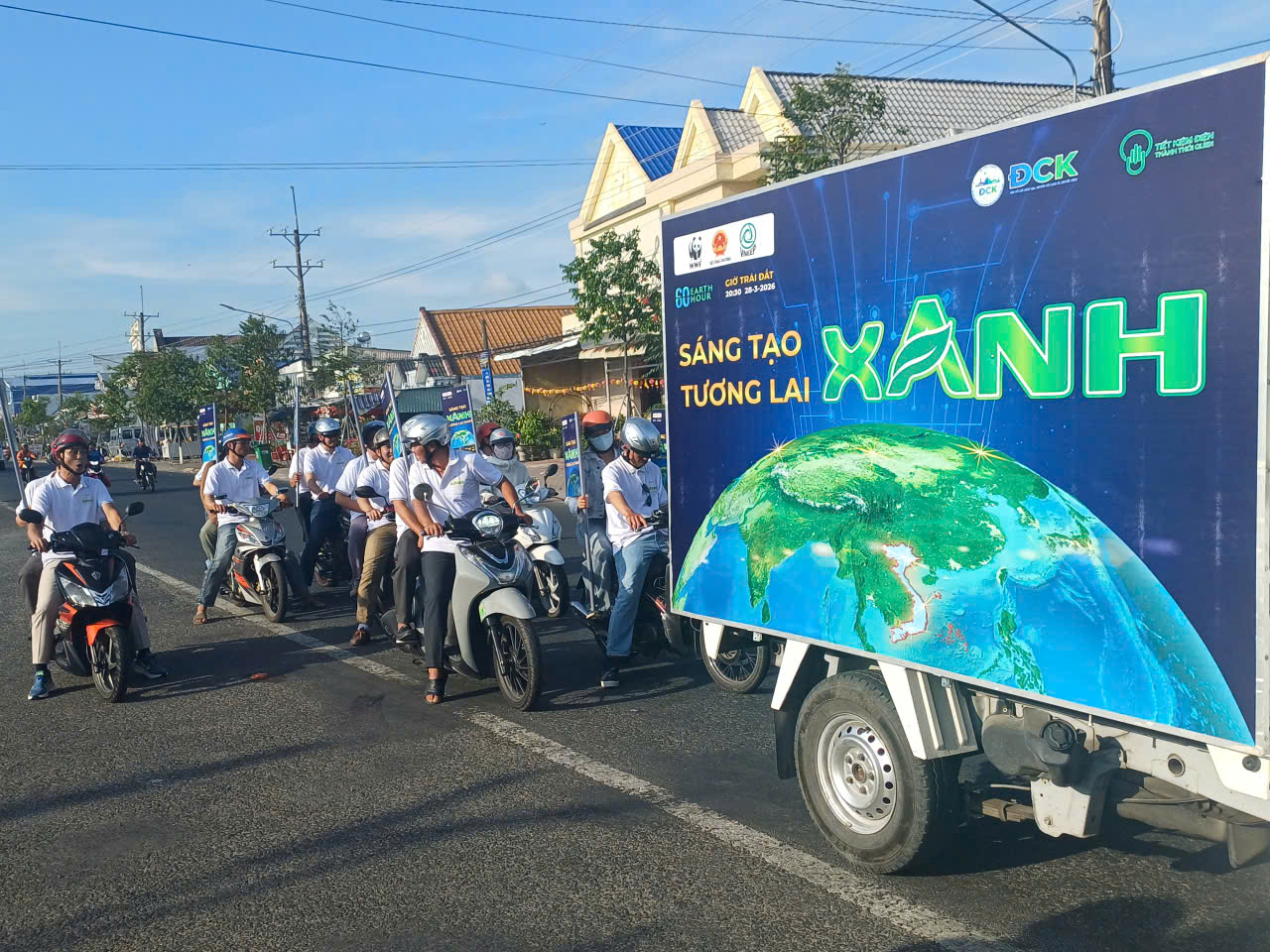 EVNSPC với nhiều hoạt động ý nghĩa hưởng ứng Giờ trái đất 2026- Ảnh 10. EVNSPC với nhiều hoạt động ý nghĩa hưởng ứng Giờ trái đất 2026- Ảnh 10.