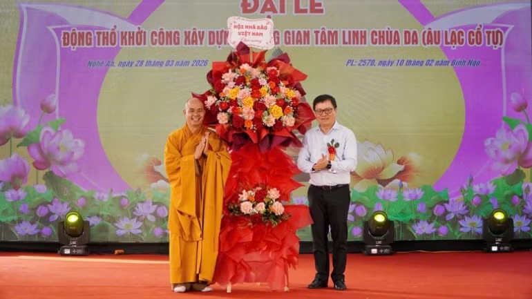 Khởi công xây dựng chùa Da, nơi thờ tự 534 nhà báo -  liệt sĩ- Ảnh 5.