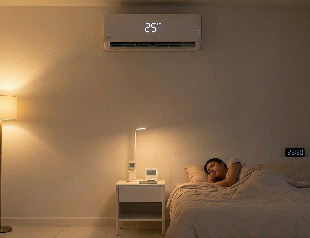 Nắng nóng: Cách sử dụng máy lạnh để ngủ ngon - Ảnh 1.
