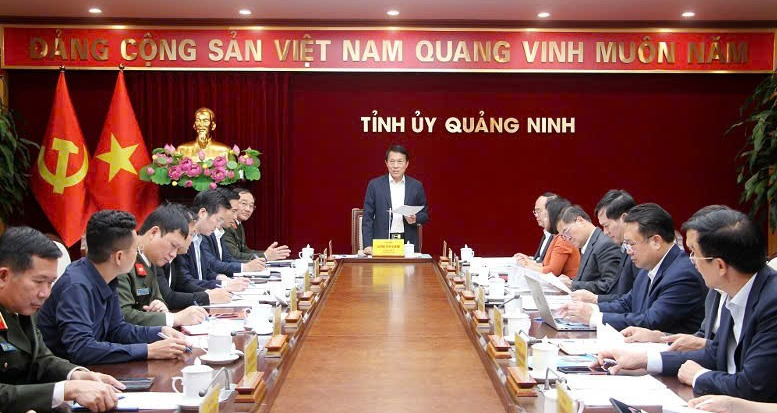 C&ocirc;ng bố quyết định kiểm tra, gi&aacute;m s&aacute;t đối với Ban Thường vụ Tỉnh ủy Quảng Ninh- Ảnh 1.