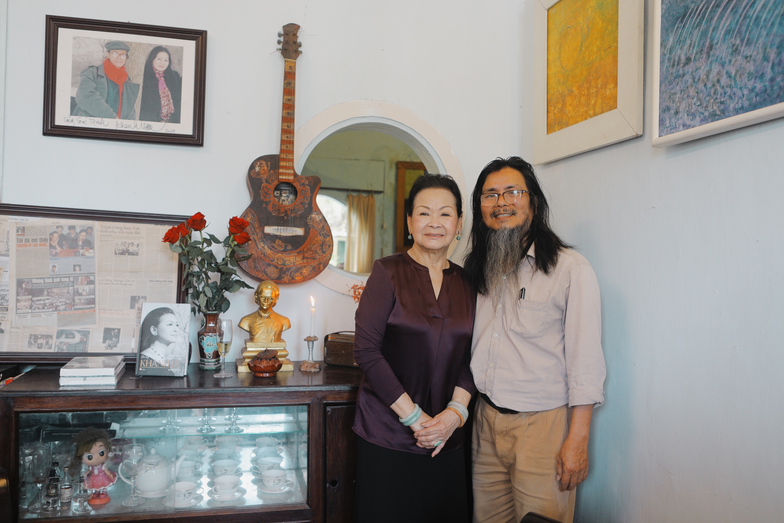 X&uacute;c động những d&ograve;ng lưu b&uacute;t nhớ nhạc sĩ Trịnh C&ocirc;ng Sơn nơi G&aacute;c Trịnh- Ảnh 1.