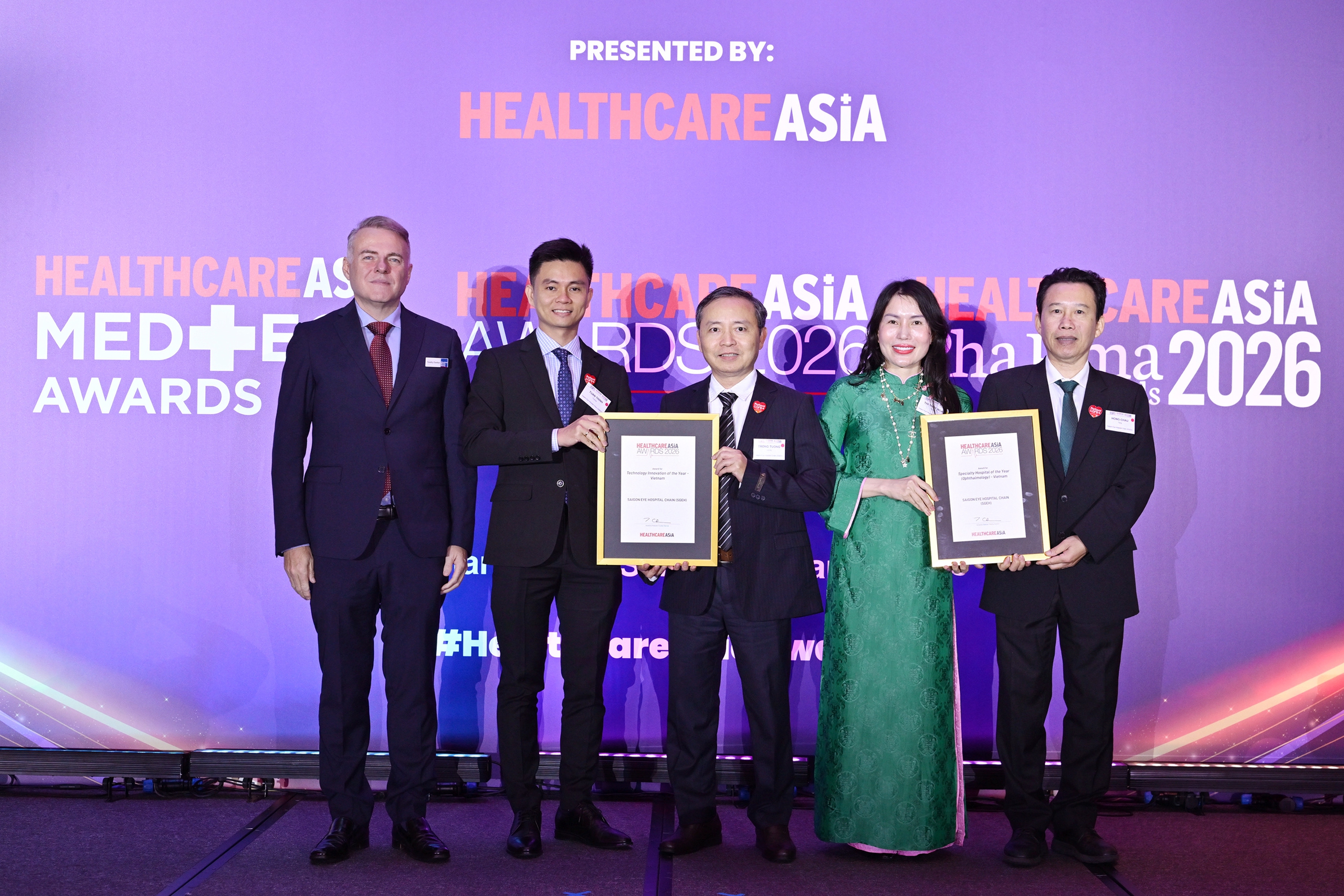 Bệnh viện Mắt Sài Gòn năm thứ 4 liên tiếp được vinh danh tại Healthcare Asia Awards 19 Bệnh viện Mắt Sài Gòn năm thứ 4 liên tiếp được vinh danh tại Healthcare Asia Awards - Ảnh 1.