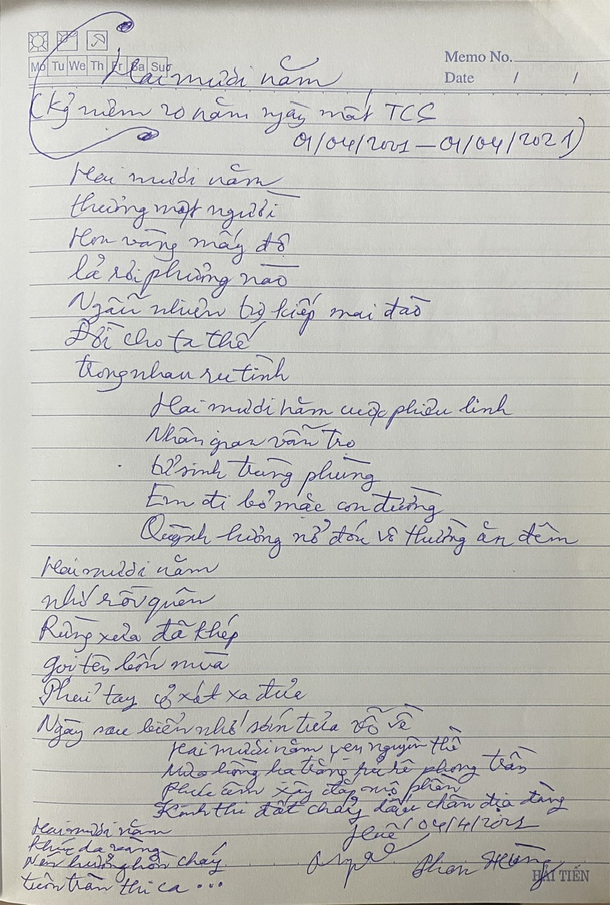 X&uacute;c động những d&ograve;ng lưu b&uacute;t nhớ nhạc sĩ Trịnh C&ocirc;ng Sơn nơi G&aacute;c Trịnh- Ảnh 18.