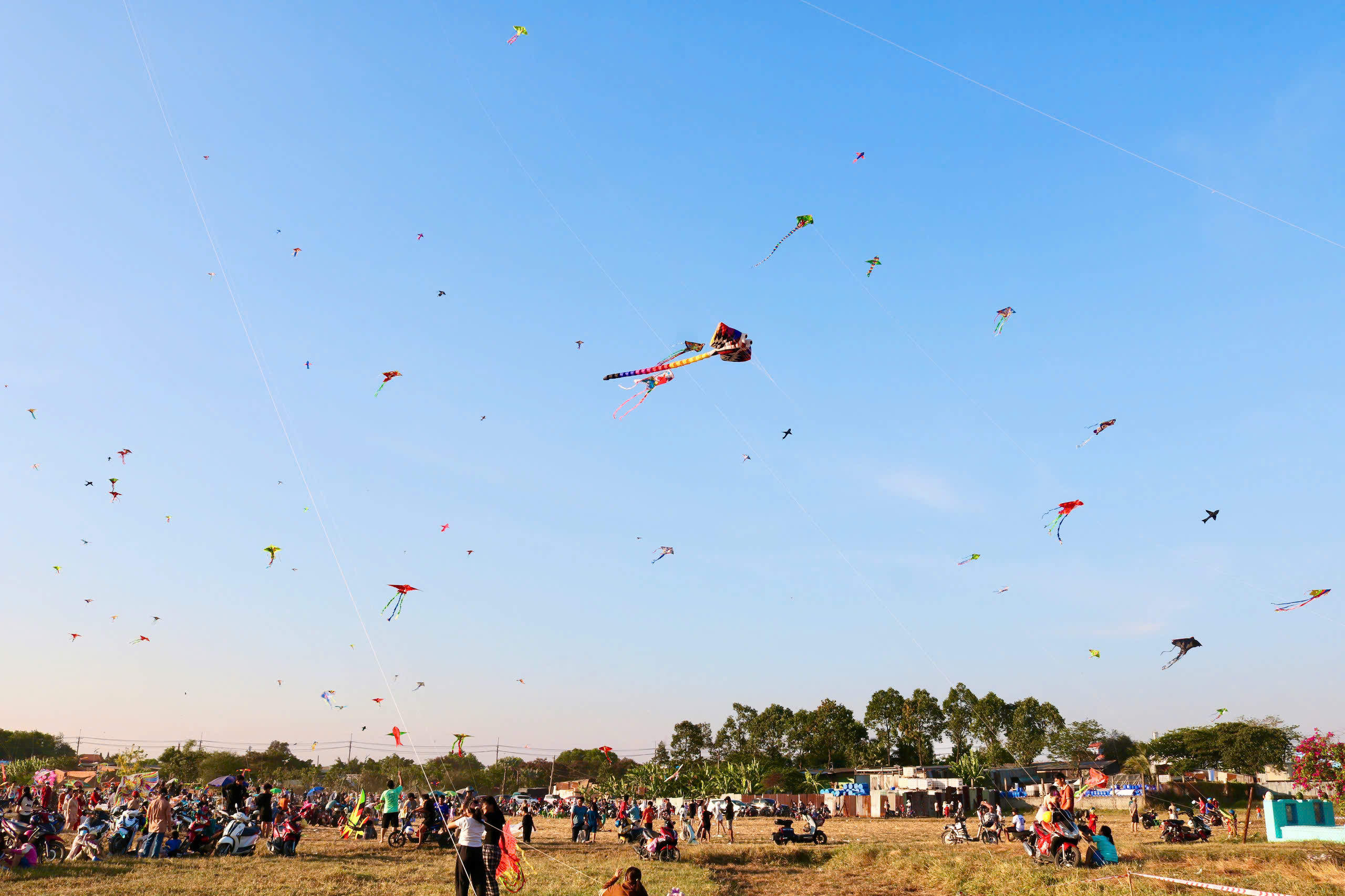 Choáng ngợp với con diều 'khổng lồ' dài 30 m, có giá hơn 40 triệu đồng - Ảnh 4.