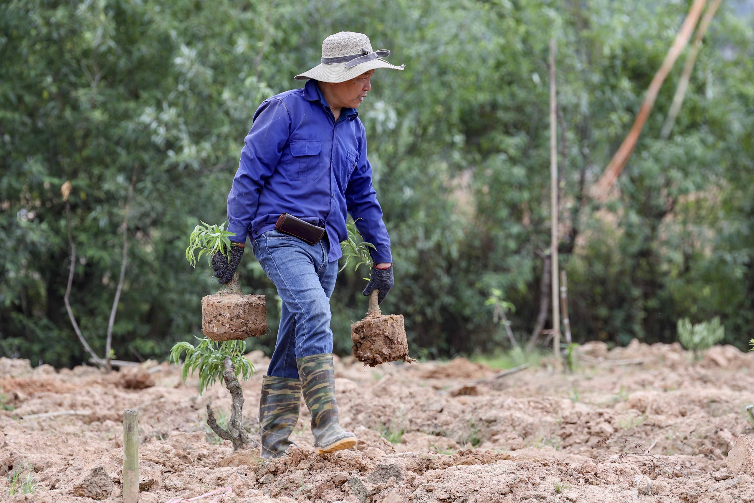 Hà Nội gấp rút thi công 7 hồ điều hòa đón đầu mùa mưa- Ảnh 9. Hà Nội gấp rút thi công 7 hồ điều hòa đón đầu mùa mưa- Ảnh 9.