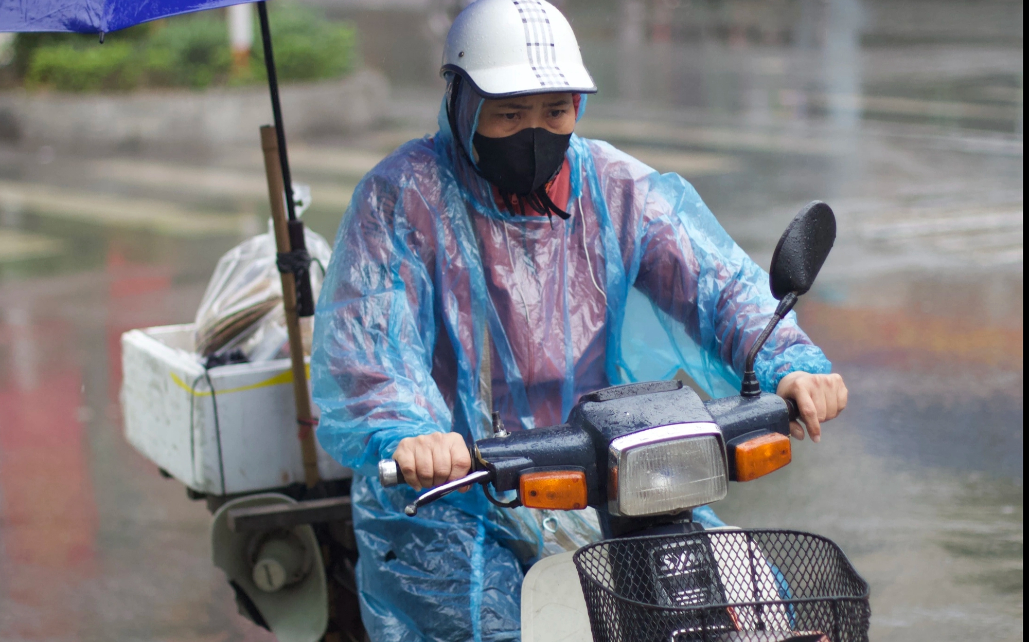 Không khí lạnh tràn xuống miền Bắc gây mưa 2 này, đề phòng mưa đá - Ảnh 1.