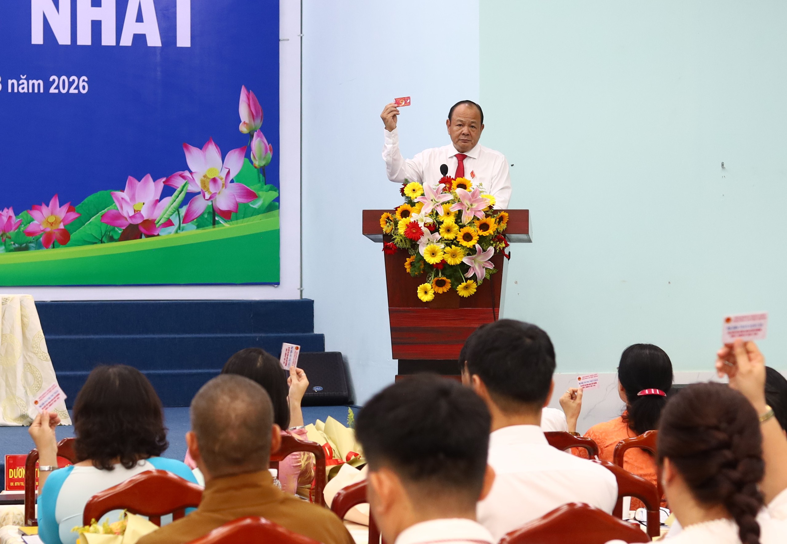 TP.HCM: Phường An Phú Đông kiện toàn nhân sự chủ chốt nhiệm kỳ 2026 - 2031 - Ảnh 1.