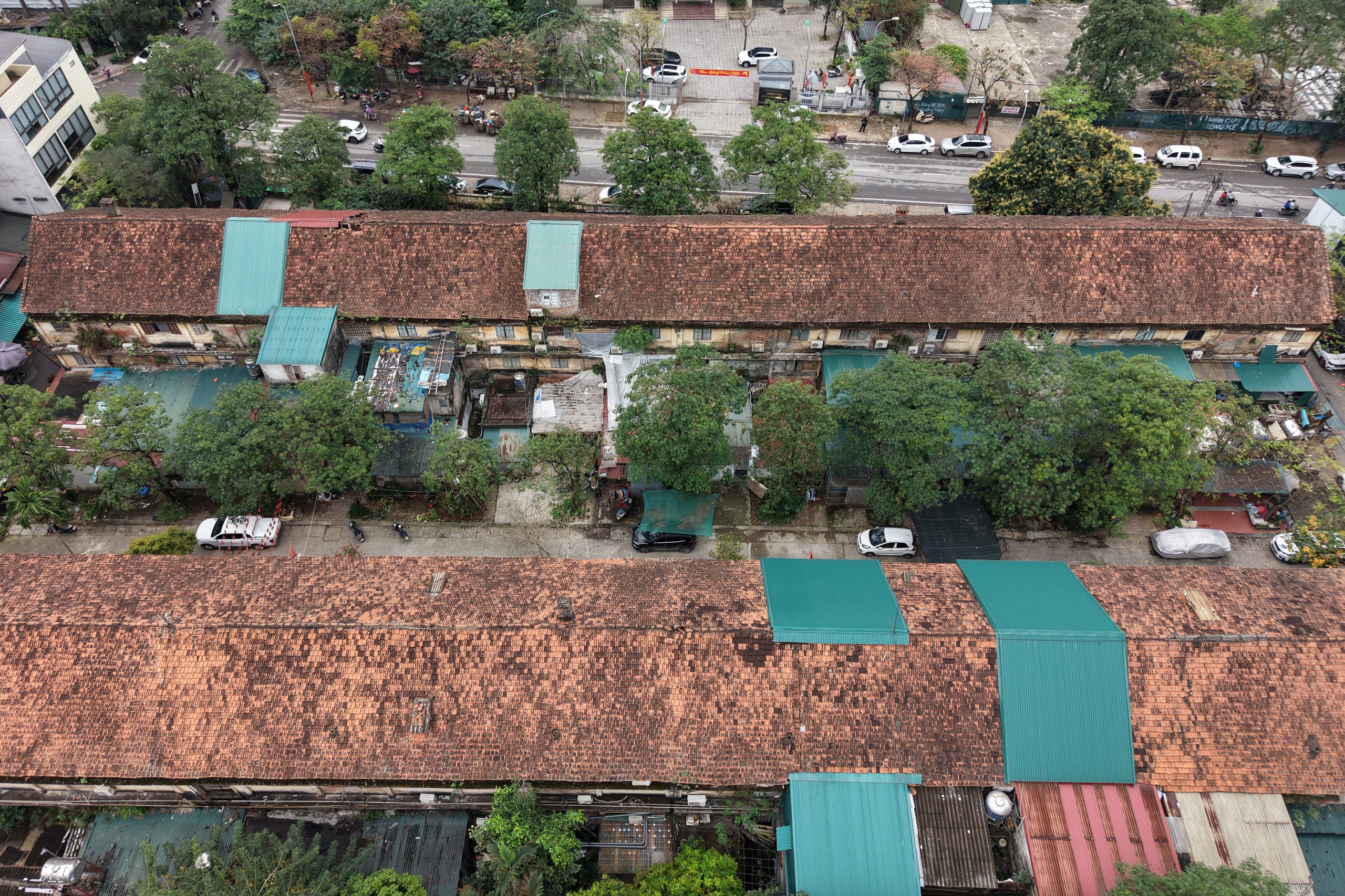 Cận cảnh khu tập thể cũ được Hà Nội dự kiến xây chung cư 34 tầng - Ảnh 3.