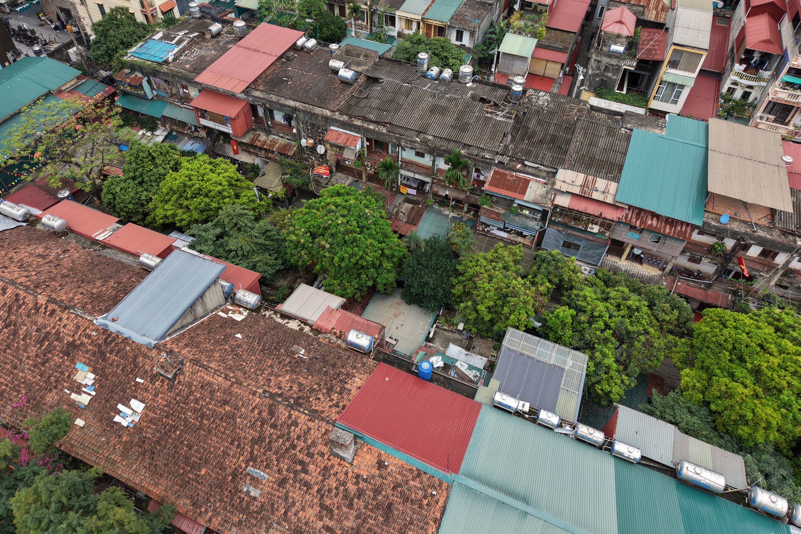 Cận cảnh khu tập thể cũ được Hà Nội dự kiến xây chung cư 34 tầng - Ảnh 10.