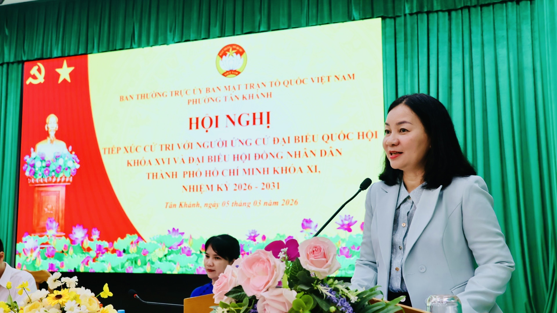 Bầu cử Quốc hội: Ứng cử vi&ecirc;n đại biểu Quốc hội, TP.HCM cam kết trước cử tri - Ảnh 2.