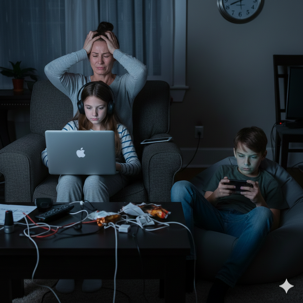 Khi con nghiện m&agrave;n h&igrave;nh- Ảnh 2.