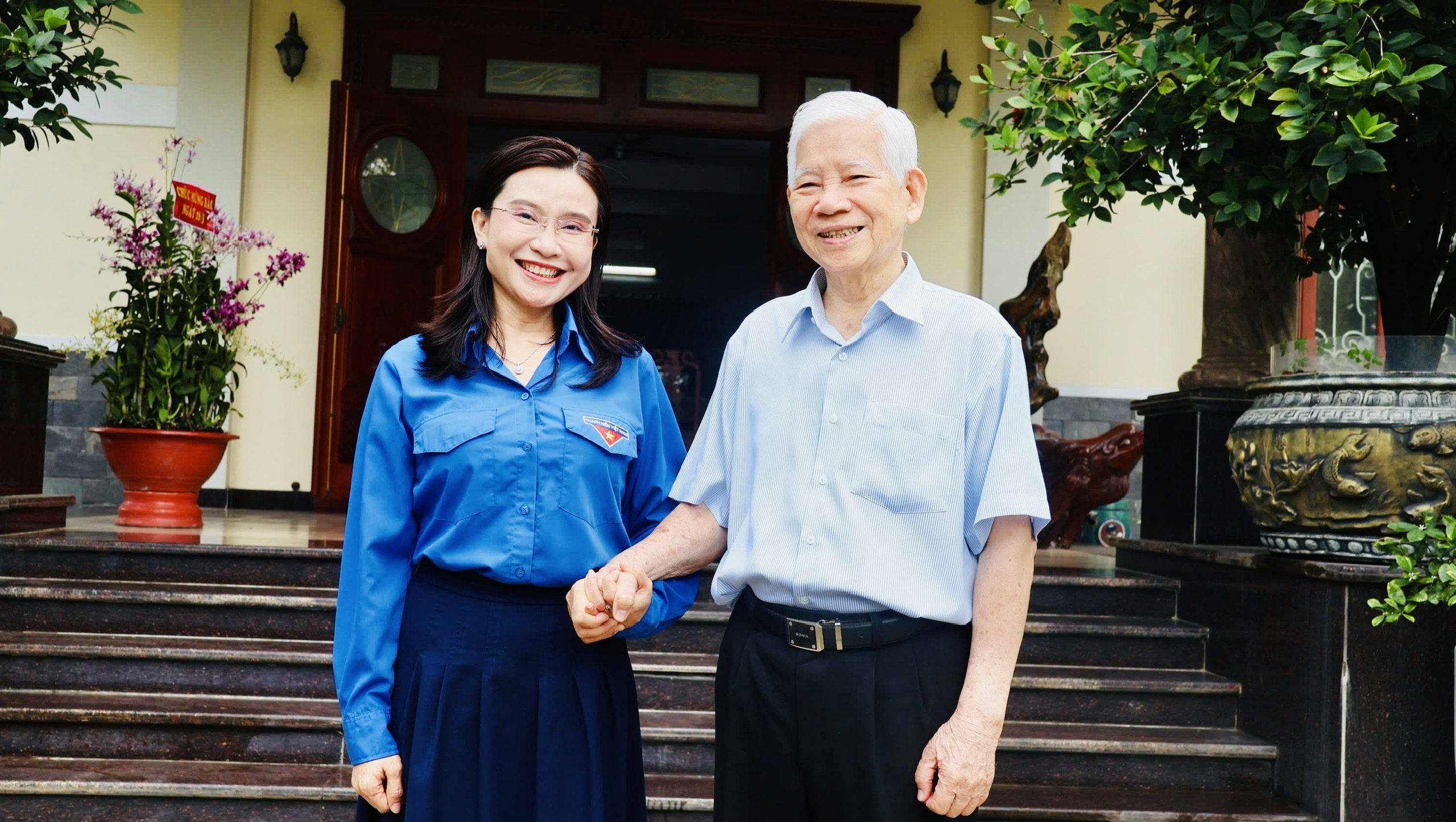  Bí thư Trung ương Đoàn tri ân nguyên Chủ tịch nước Nguyễn Minh Triết - Ảnh 5.