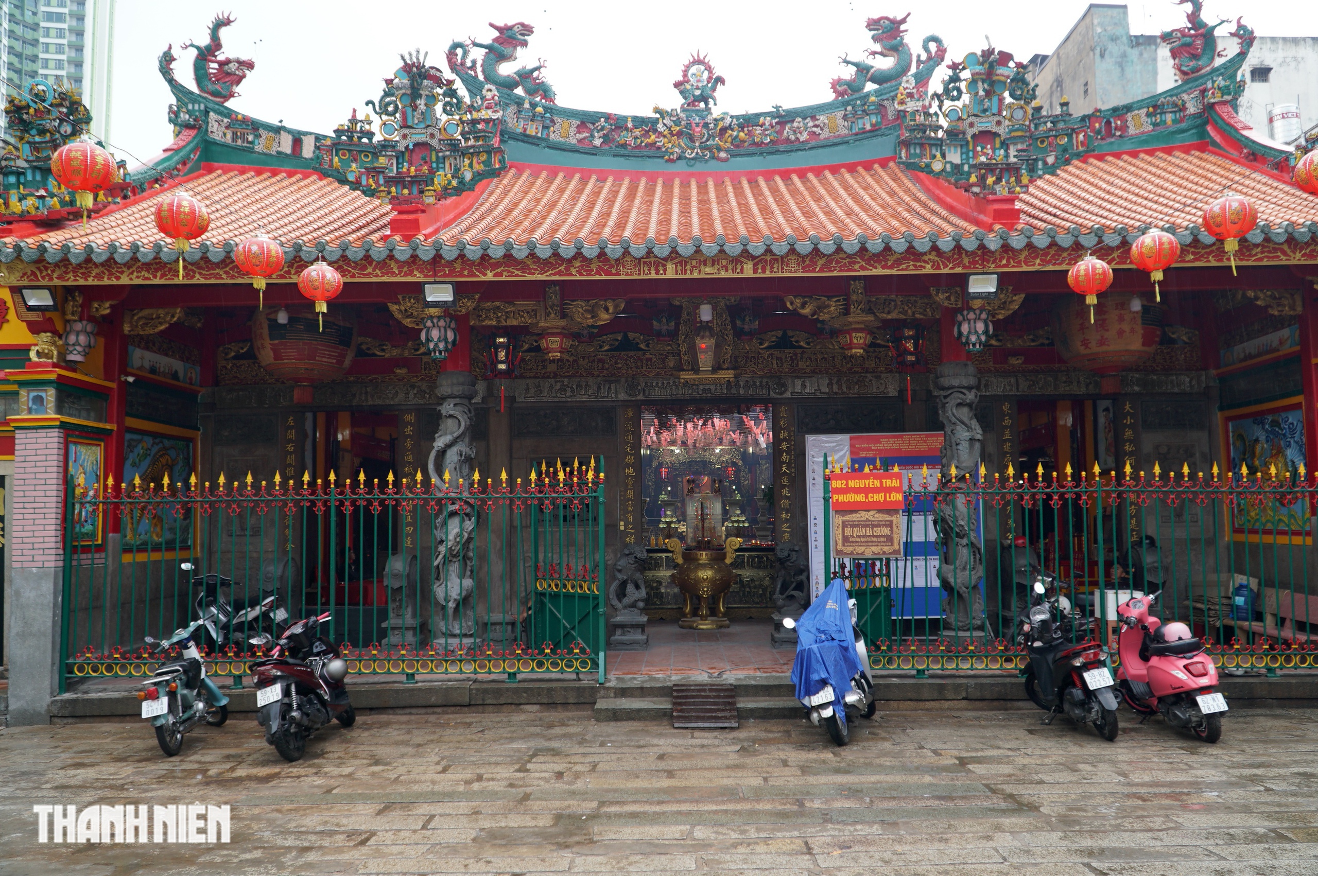 Giải mã hội quán người Hoa ở Chợ Lớn: Chùa Bà, từng có ao cá ‘trấn mạch’ - Ảnh 1.