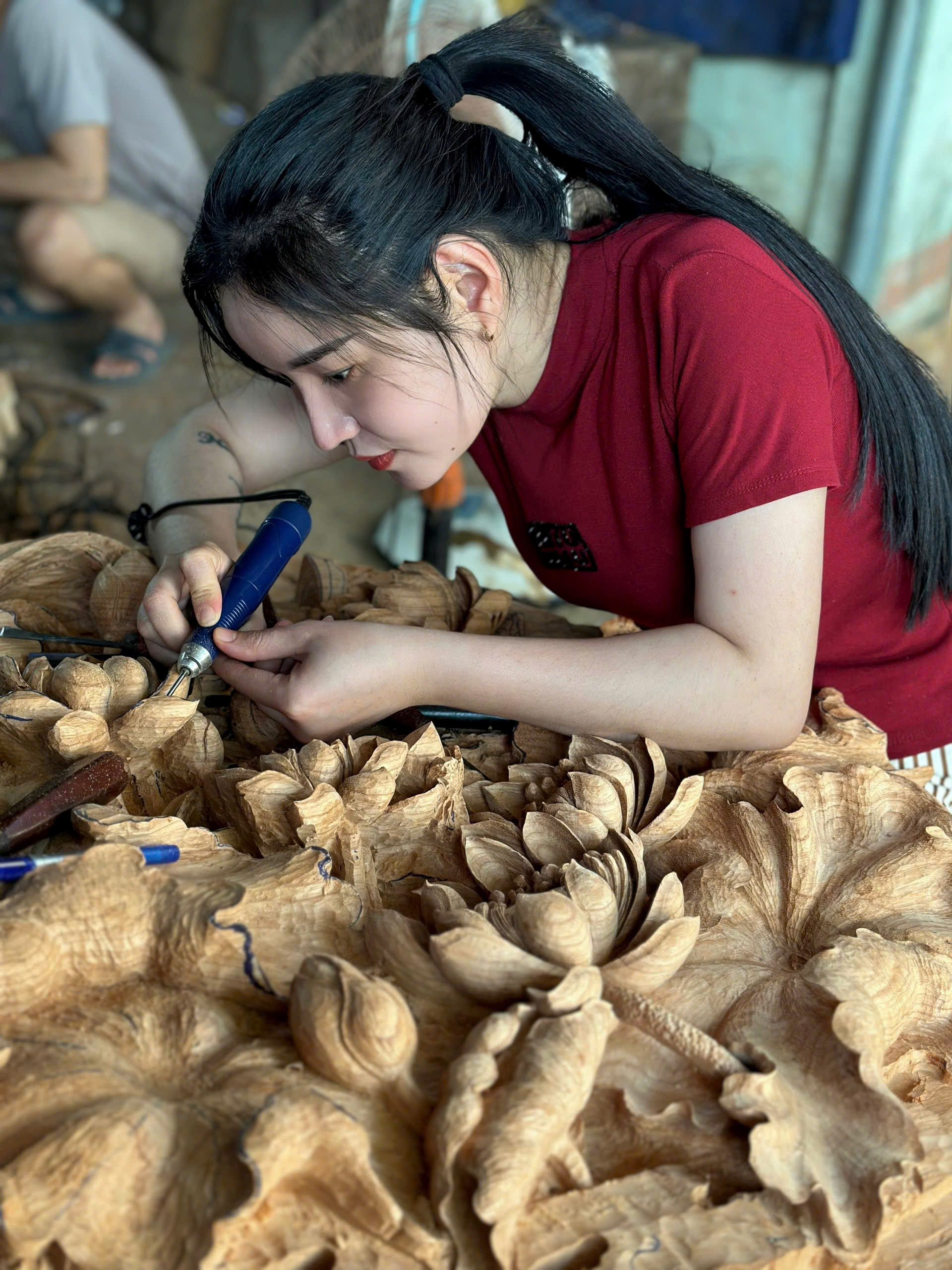 Hotgirl ở Đà Nẵng 'độc chiếm ngôi vị', làm cái nghề thường không dành cho nữ- Ảnh 4.