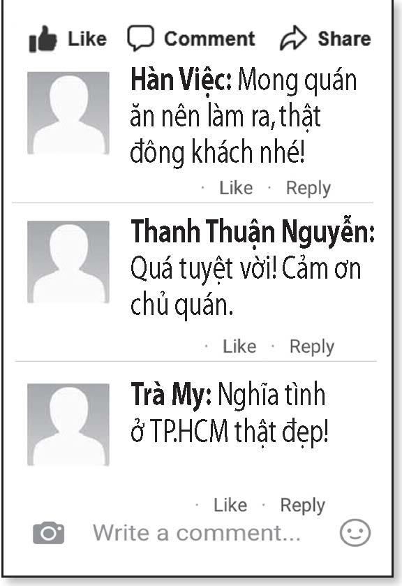 Lan tỏa tr&ecirc;n mạng x&atilde; hội: Nghĩa t&igrave;nh của qu&aacute;n b&uacute;n b&ograve; ở TP.HCM - Ảnh 2.