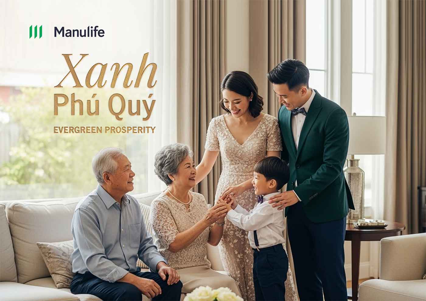 Manulife Việt Nam ra mắt sản phẩm bảo hiểm liên kết đơn vị Xanh Phú Quý - Ảnh 1.
