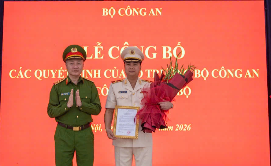 Bổ nhiệm Phó giám đốc Công an Hà Nội làm Cục trưởng Cục Cảnh sát PCCC  - Ảnh 1.