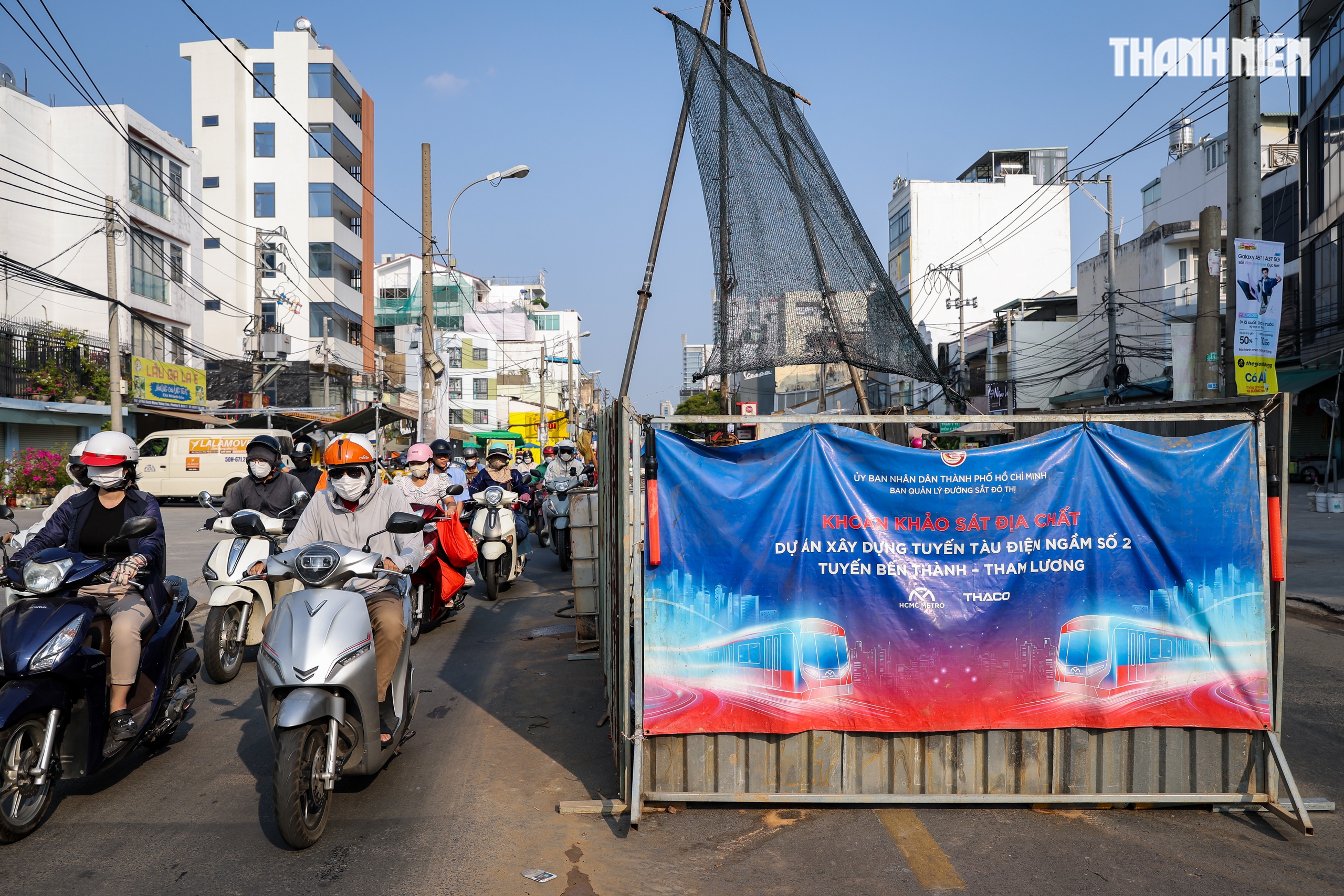 H&agrave;ng trăm điểm khoan khảo s&aacute;t địa chất dọc tuyến metro số 2 tại TP.HCM- Ảnh 3.