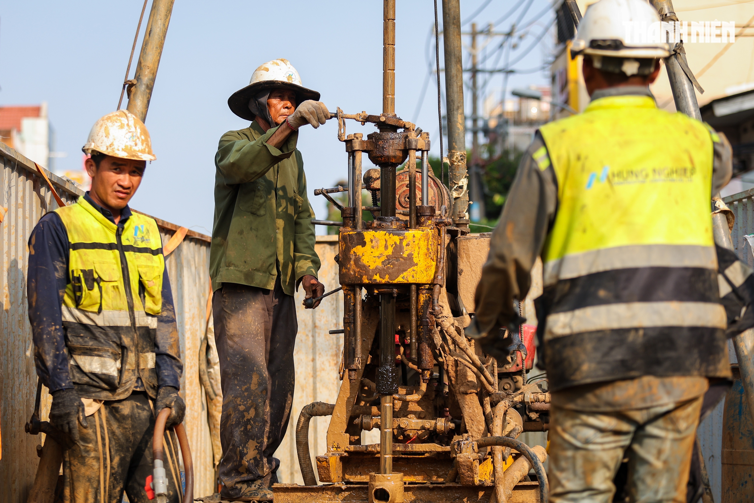H&agrave;ng trăm điểm khoan khảo s&aacute;t địa chất dọc tuyến metro số 2 tại TP.HCM- Ảnh 4.