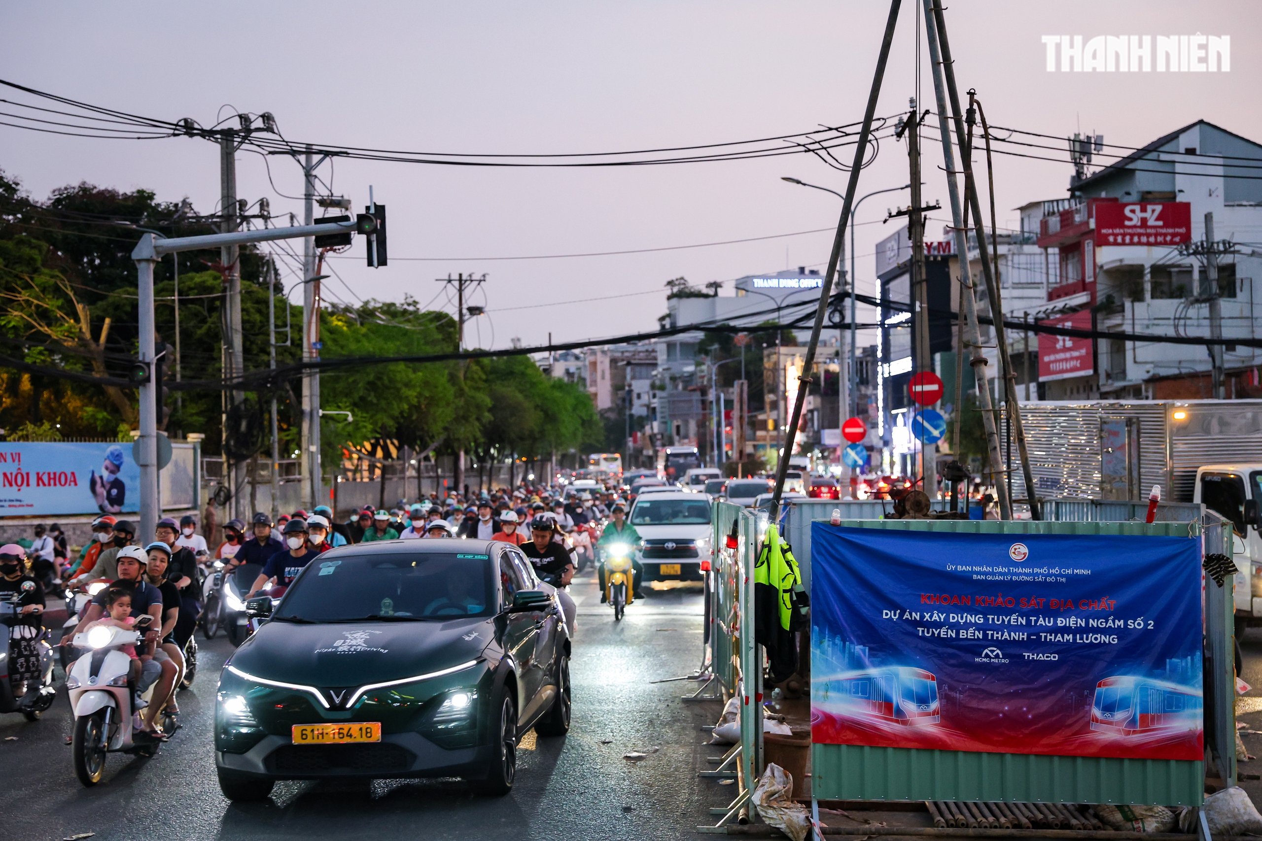 H&agrave;ng trăm điểm khoan khảo s&aacute;t địa chất dọc tuyến metro số 2 tại TP.HCM- Ảnh 14.