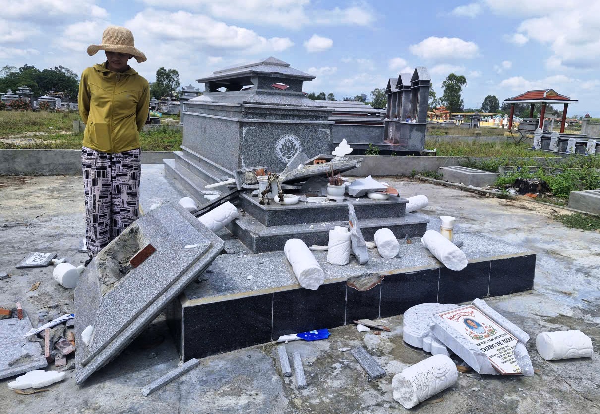 Đập phá mộ mẹ Việt Nam anh hùng ở Đà Nẵng do tranh chấp đất đai?- Ảnh 1.