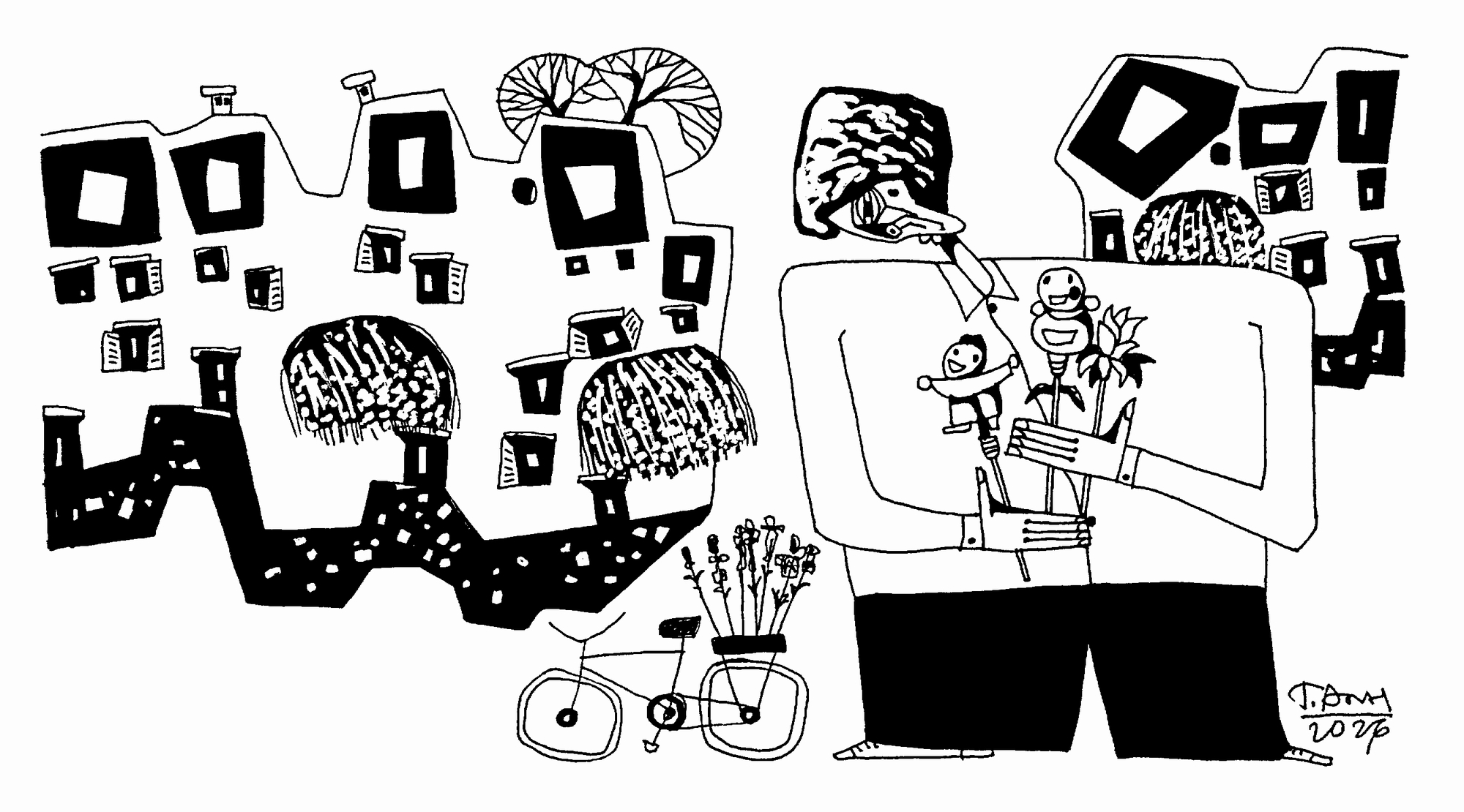 &Ocirc;ng gi&agrave; ở ng&atilde; tư hoa - Truyện ngắn của Trần Huyền Trang- Ảnh 1.