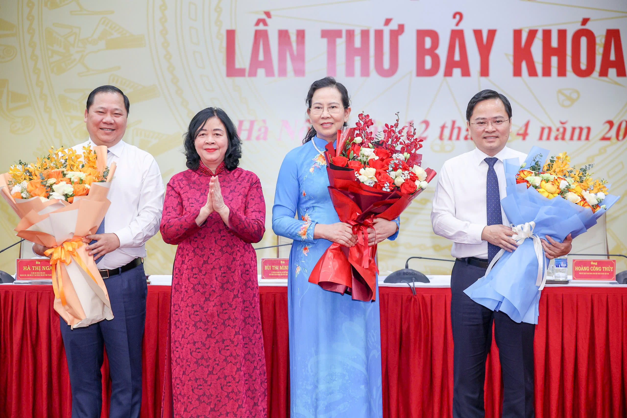 Ủy ban Trung ương MTTQ Việt Nam bổ nhiệm 3 Ph&oacute; Chủ tịch mới cho nhiệm kỳ 2024 - 2029 - Ảnh 1.